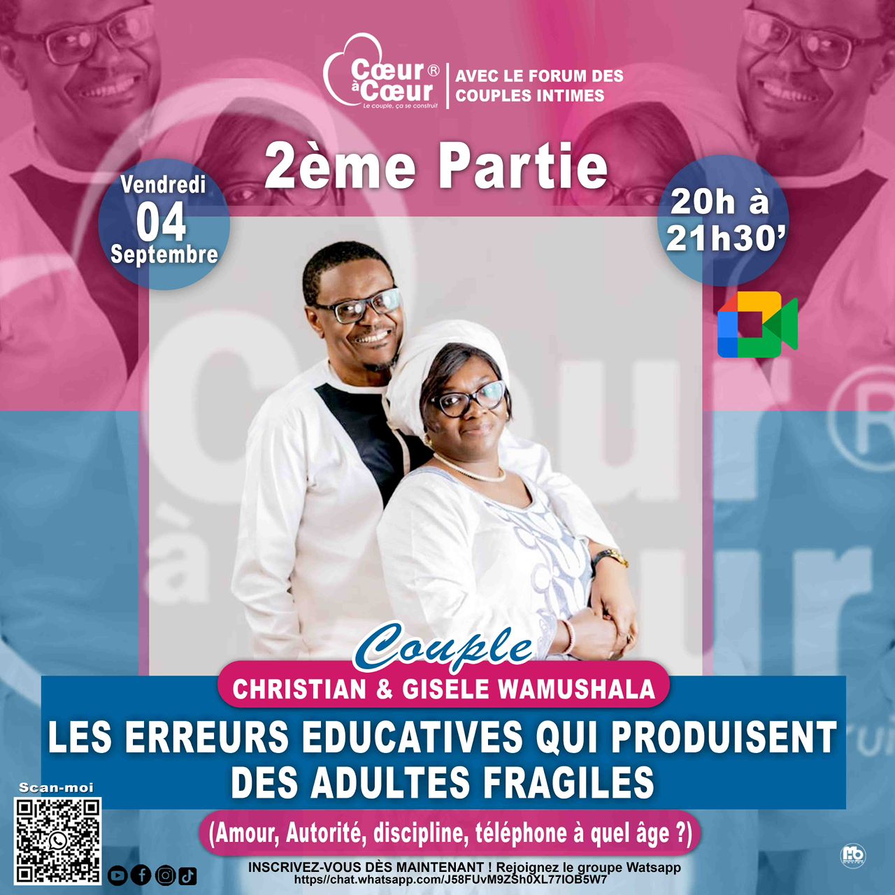 Affiche : Les erreurs éducatives qui produisent des adultes fragiles